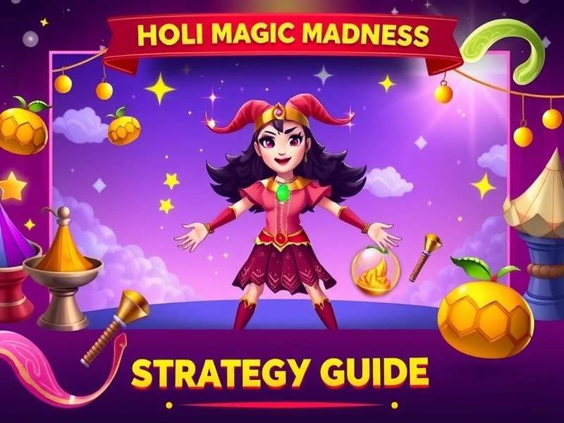 Holi Magic Madness Game Banner